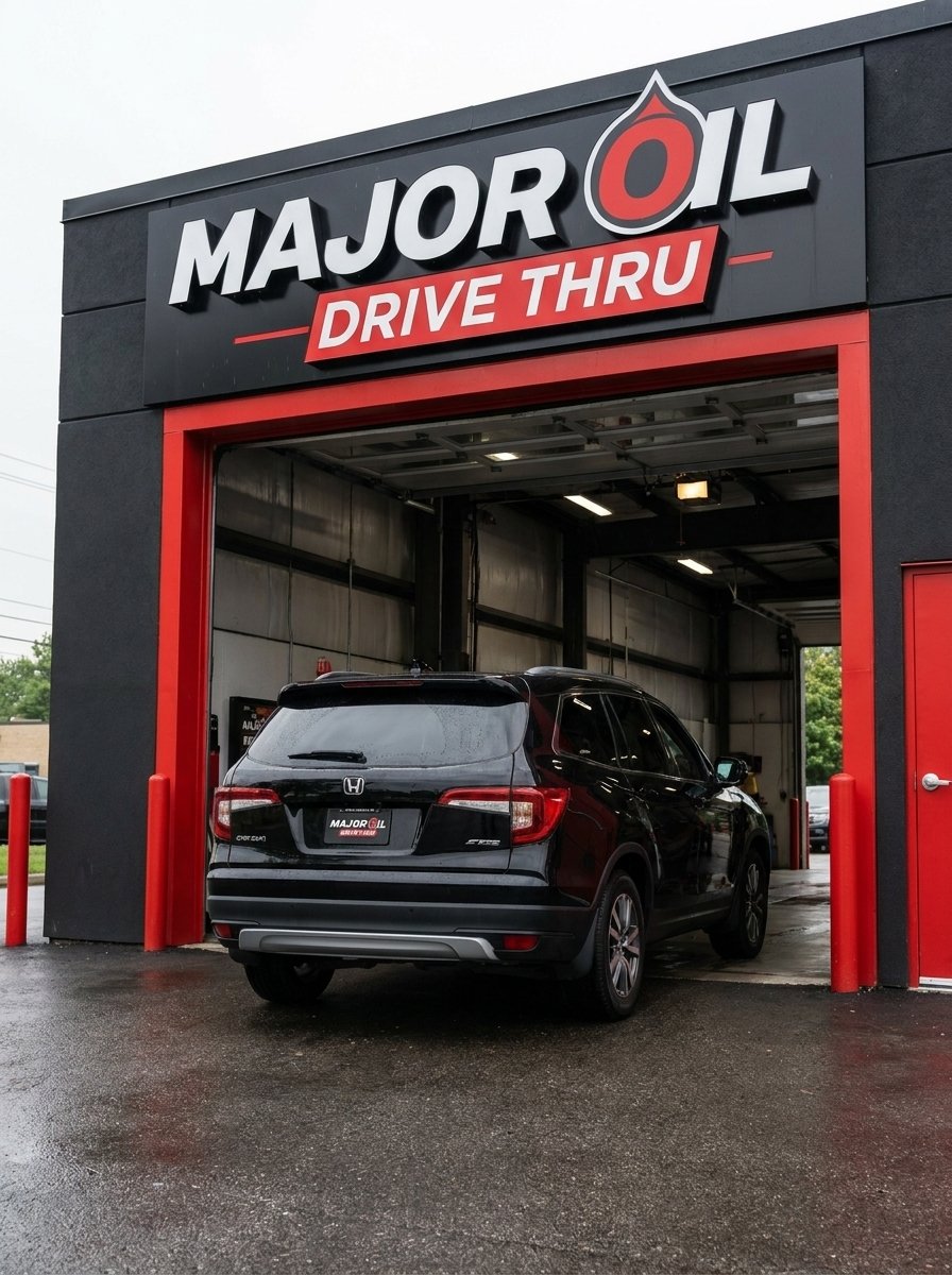 Drive In To Major Oil